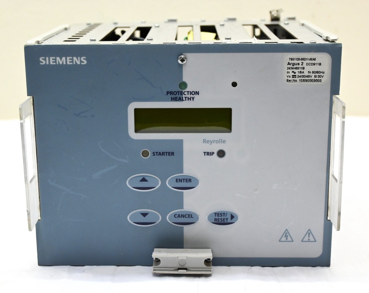 SIEMENS ARGUS 2 DCD911B - 7SG1125-ORD11-6EA0 | eBay