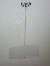 Park Harbor 3 Light 18"W Pendant - Polished Chrome PHFPL1063PC