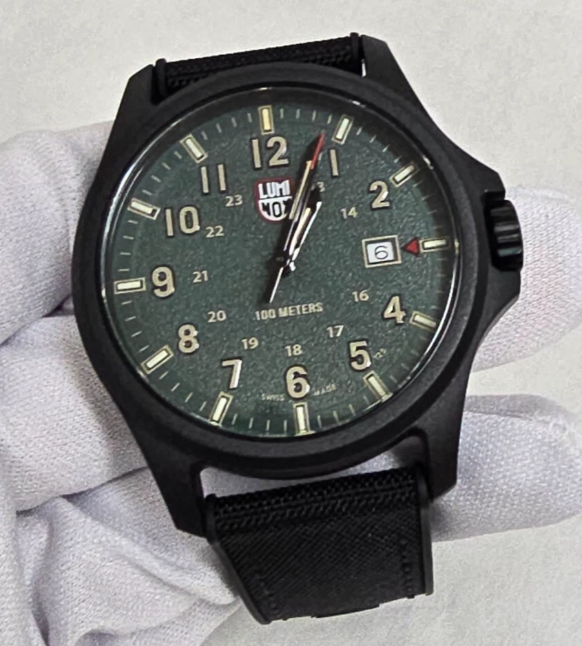 LUMINOX Atacama Field Quartz 43MM Green Dial Men's Watch XL.1977