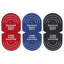 2PCS Record Gloves Record Cleaner Handler Antistatic Mitt for Safe Handling