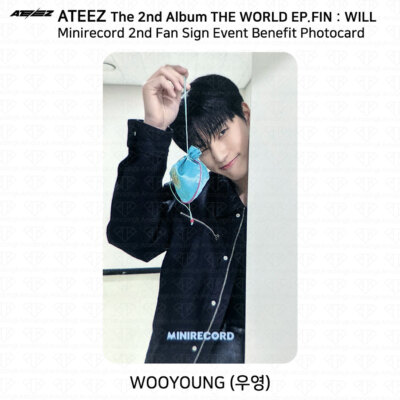 ATEEZ 2nd Album WORLD EP.FIN WILL Minirecord Fan Sign Event