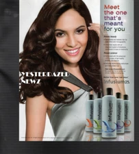 2010 Print Ad for Infusium 23 "Better than ever hair days"