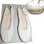 Choo Deena Jimmy Avorio Scarpe Espadrillas Basse Tumble Pelle Ballerine Udw15fqw