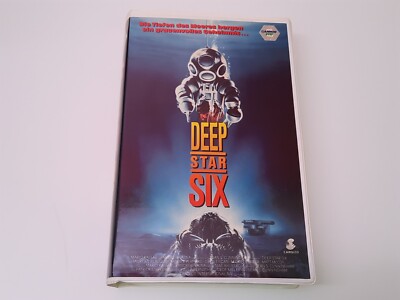 Deep Star Six 1989 VHS German PAL Cannon VMP Video Sean S. Cunningham