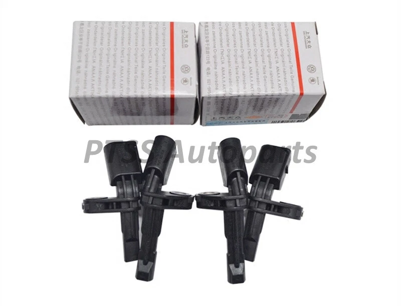 Sensor de velocidad de rueda ABS delantero y trasero OEM 4 piezas para Audi Q5 VW Passat Golf Jetta Foto 3 de 3