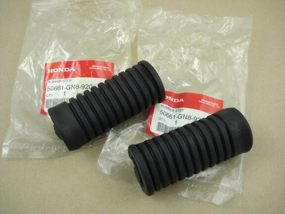 Honda CB125S SL100 CL125 CA175 CB175 Footpeg Footrest Rubber Foto 4 de 4