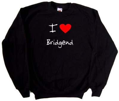 I Love Heart Bridgend Sweatshirt