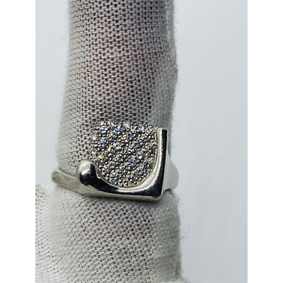 TIFFANY & CO ELSA PERETTI PLATINUM PT950 SQUARE SPLASH DIAMOND