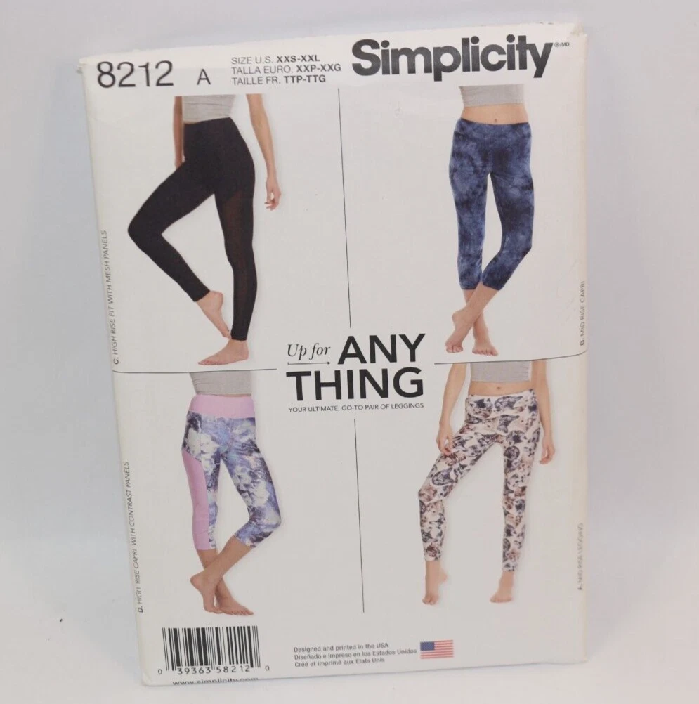 Simplicity top leggings pattern