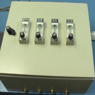 4 Platon Rota-meter type Flow-meters each 250 cm^3/minu