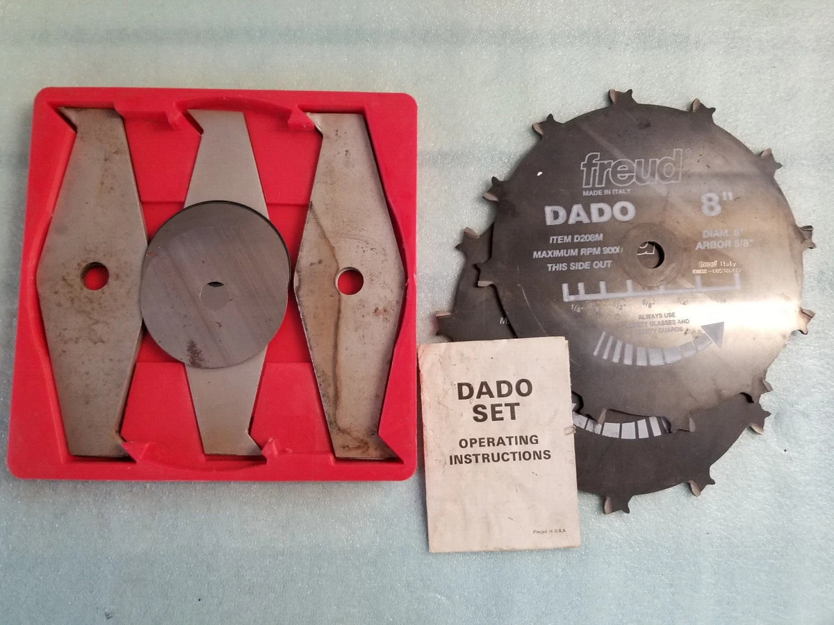 SawStop Dado Stack Setup With Diablo Blades, 43 OFF