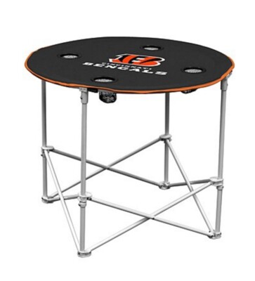 Cincinnati BENGALS Portable NFL Folding Party Picnic Camping  Tailgate Table