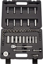 Cougar Pro Set di chiavi a bussola 46 pezzi 1/4" unità metrica/SAE A29