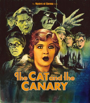 THE CAT & THE CANARY New Sealed Ltd Ed 2025 MOVIE & MORE BLU RAY