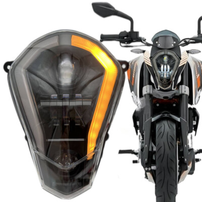 LED Headlight Day Running Light For KTM 690 Duke 2012-2019 690R Plug - View #3