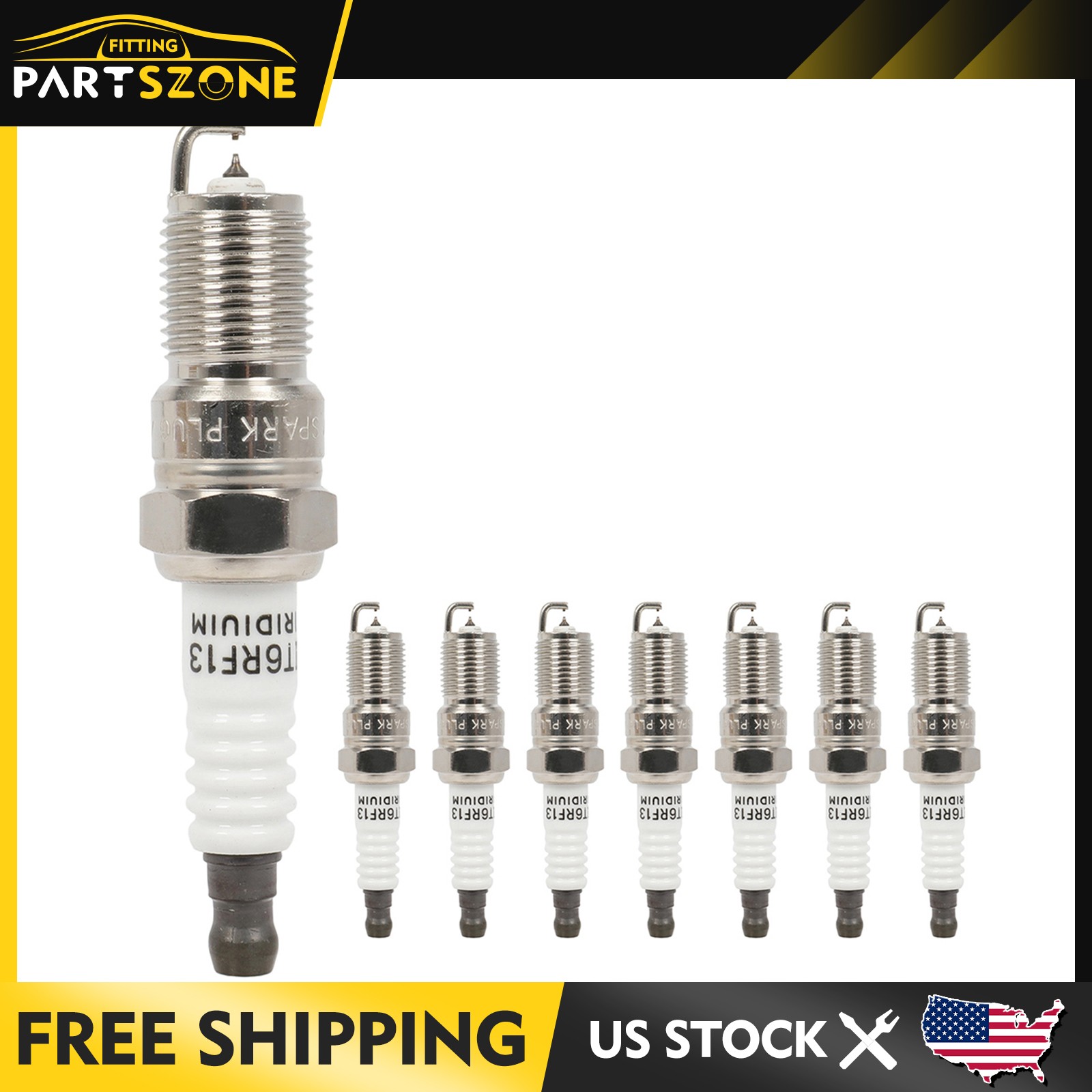 Set of 8 Iridium Spark Plugs For Ford Mustang 2007-2012 5.4L 2003-2004 4.6L
