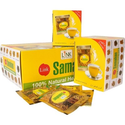 Link Samahan Ayurvedic Herbal Tea 4g x 100 Sachets   Natural Cold Relief Drink