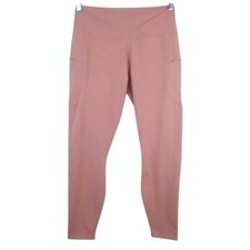 NWT Nike One Rust Pink High Rise 7/8 Leggings w Pockets Womens M