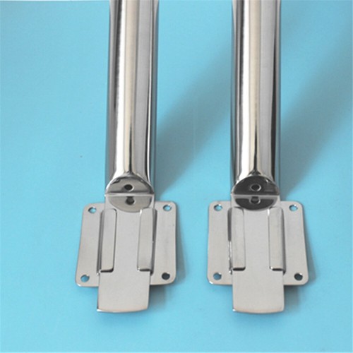 Slide Raft Support Rods Pair Stainless Steel Boat Fishing Rod Holder Slide Mount Deck Base ...