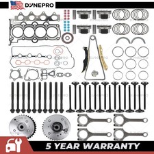 1.6l Engine Rebuild Overhaul Kit For Hyundai Accent Veloster Kia Rio Soul G4fdc