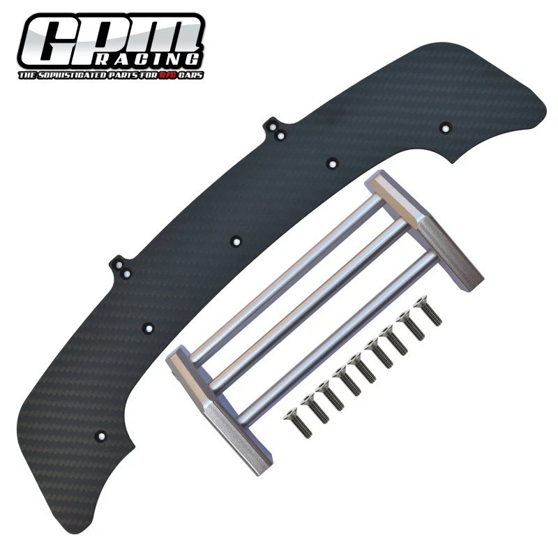 GPM Carbon Fiber Front Chassis & Bumper For ARRMA 1/7 Infraction 6S Blx - Image 4 of 4
