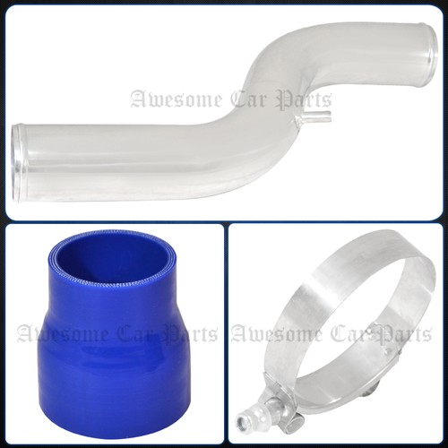 For 96-00 Civic 65mm Universal Piping Kit + Custom Intercooler + Billet Bov - Picture 3 of 3