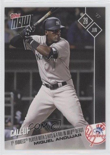 2017 Topps Now 307 Miguel Andujar
