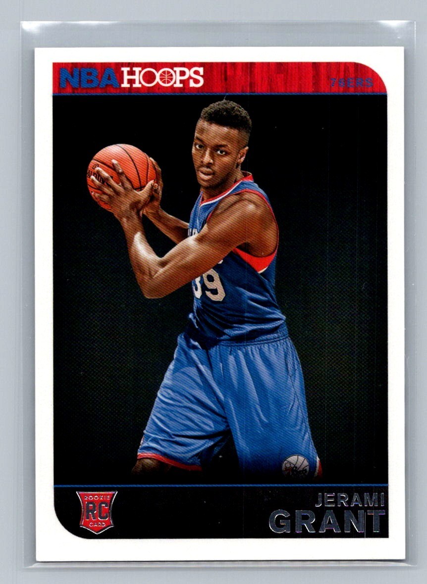 2014-15 NBA Hoops Jerami Grant #293 RC Panini Philadelphia 76ers Rookie Card