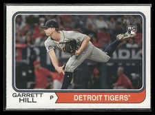 2023 Topps Heritage #170 Garrett Hill Detroit Tigers Rookie