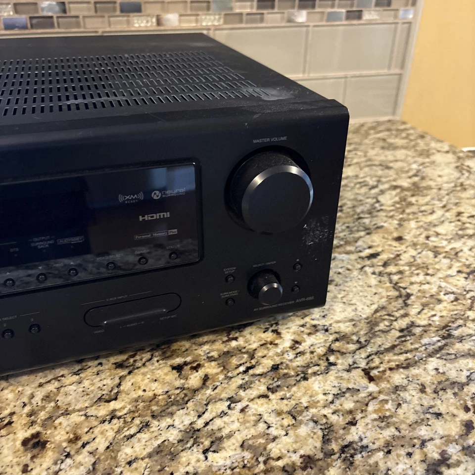 Denon AVR 688 Multi Zone AV Surround Receiver HDMI Dolby Digital DTS. READ - Image 3 of 4