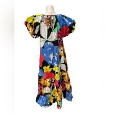 Christopher John Rogers For Target Floral High-Low Dress S