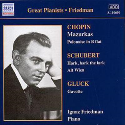 Various Polonaise in B Flat, Mazurkas/alt Wien/gavotte (Friedman) (CD) Album