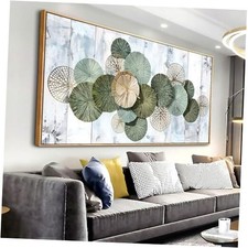 Wall Art Simple Wall Decor Green Canvas Painting 40"L x 20"W 010-Basket