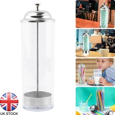 Straw Organizer Container Bottle Drinking Straw Holder Straw Dispenser New