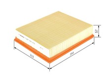 Luftfilter BOSCH 1 457 433 310 Filtereinsatz für OPEL OMEGA FRONTERA SENATOR V87