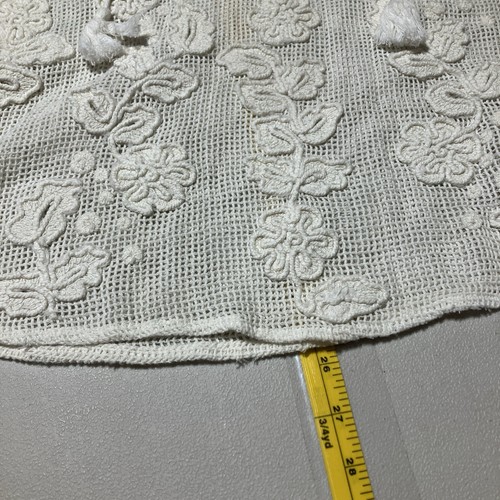 Akemi + Kin Top Womens Small White Crochet Beach Cottagecore Boho Bloomcore - Picture 5 of 8