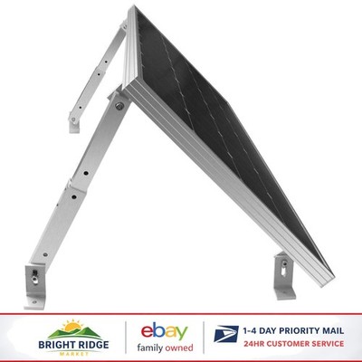 Solar Panel Mounting Bracket with Adjustable Tilt for Optimal Sun Exposure