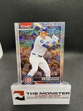 2026 Topps Series 1 Baseball Owen Caissie Confetti Parallel RC🔥 Cubs #233