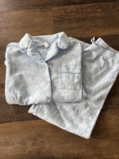 Charter Club Pj Set Pajamas Women  s Medium Petite Blue Floral