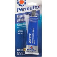 Permatex Sensor Safe Blue RTV Silicone Gasket Maker Universal Fit 1 Pack