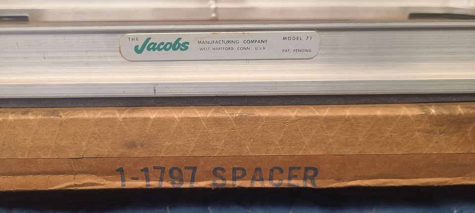 Jacob’s Jake Brake Model 71 Aluminum Spacer 1-1797 NOS 6v71, Never Installed - Image 2 of 4