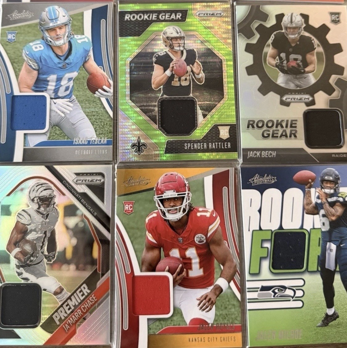 Auto Patch Mem Sports 30 Cards, Hits, Slabs, RC’s & More! BUY 4 Get 1 FREE! LOOK view 2