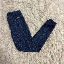 Child’s XS Blue Kerrits Knee Patch Horseback Riding Tights Breeches
