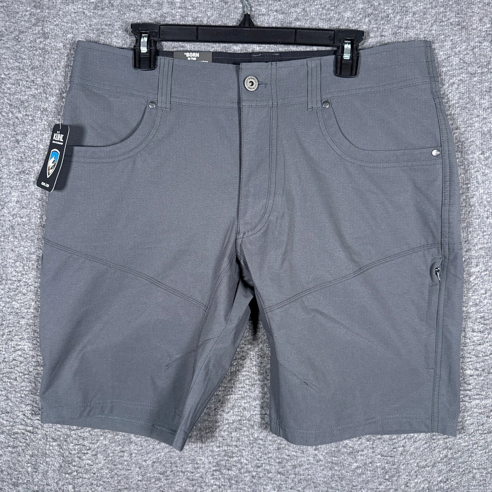 NEW Kuhl Silencr Kargo Shorts Mens 36 Carbon Grey Ripstop Stretch Hiking 10"
Opens in a new window o