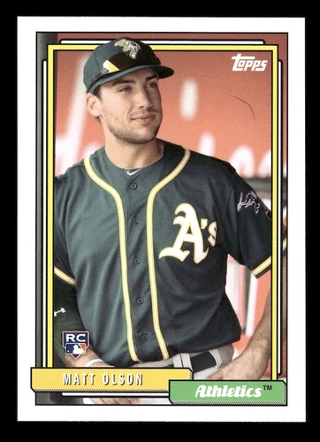 Matt Olson 2017 Topps Matt Olson #242 Rookie