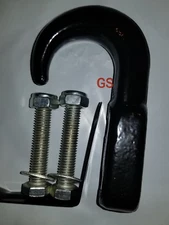 BLACK SAFETY TOW HOOK KIT~ DROP FORGED SAFETY CLIP GS