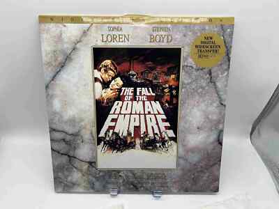''The Fall of the Roman Empire'' Widescreen AC-3 Laserdisc LD - Sophia Loren