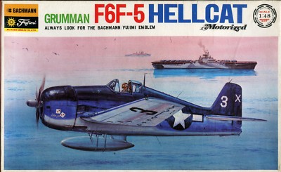 VINTAGE Fujimi 1:48 Scale Grumman F6F-5 Hellcat Model Kit NEW! SEALED BOX! RARE!
