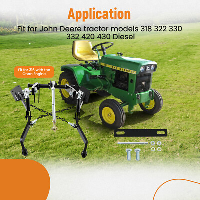 Deere 318 John Deere Front Mount Dethatcher Three Point Hitch