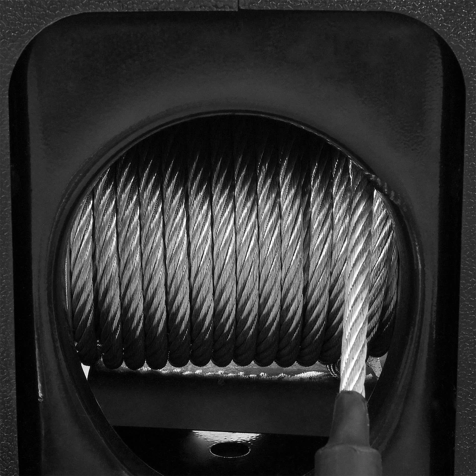 ROTFUCHS 12V Elektrische Seilwinde 4990KG / 2721KG Funk Winde Seilzug Bootswinde - Bild 4 von 4